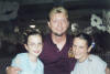 April Steve & Nikki; Tis me with my god child Nikki and her sister April at Gemuetlichkeit Days in Jefferson WI.