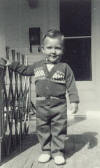 Steve 1964; Here I am getting ready to go to the gig at about 3 years old.