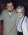 Steve & Ms. Ignasiak @ Pulaski Inn.  Former owner of Vet's Park John Ignasiak's sister.